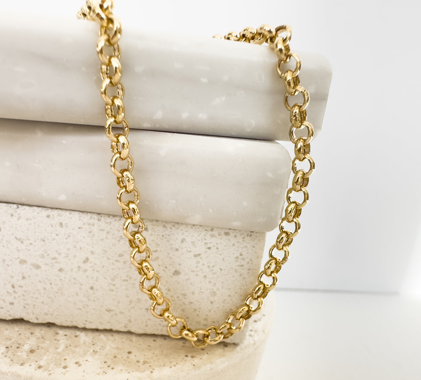 14K Rolo Chain yellow Gold