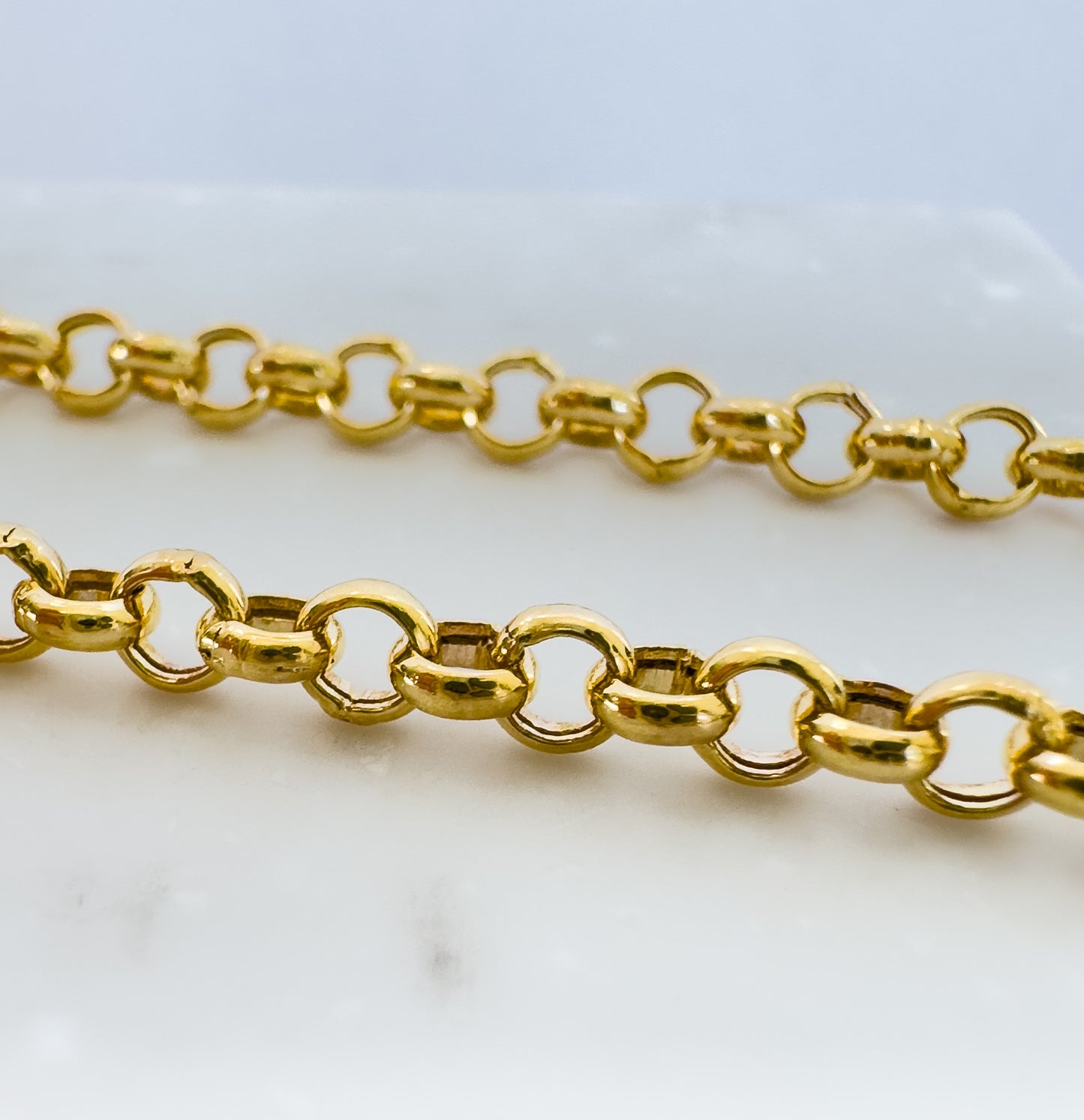 14K Rolo Chain yellow Gold