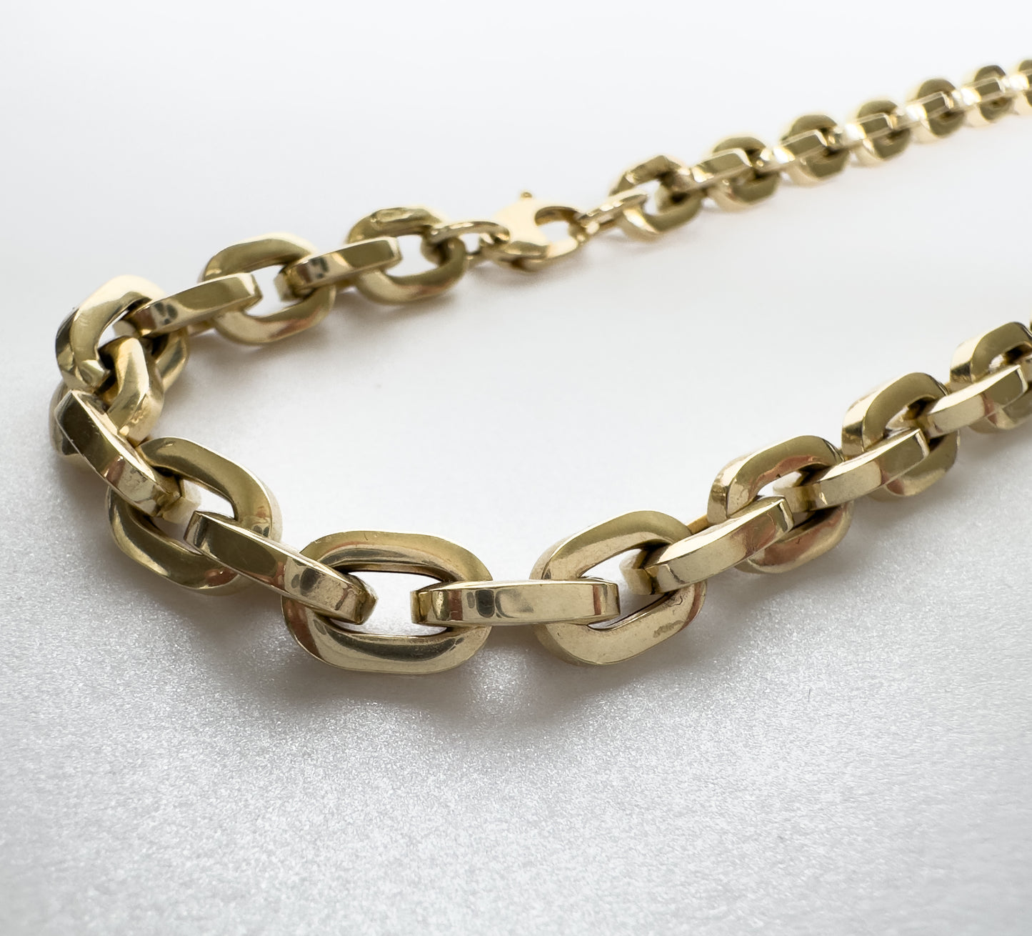 14K Chunky Box Chain Necklace