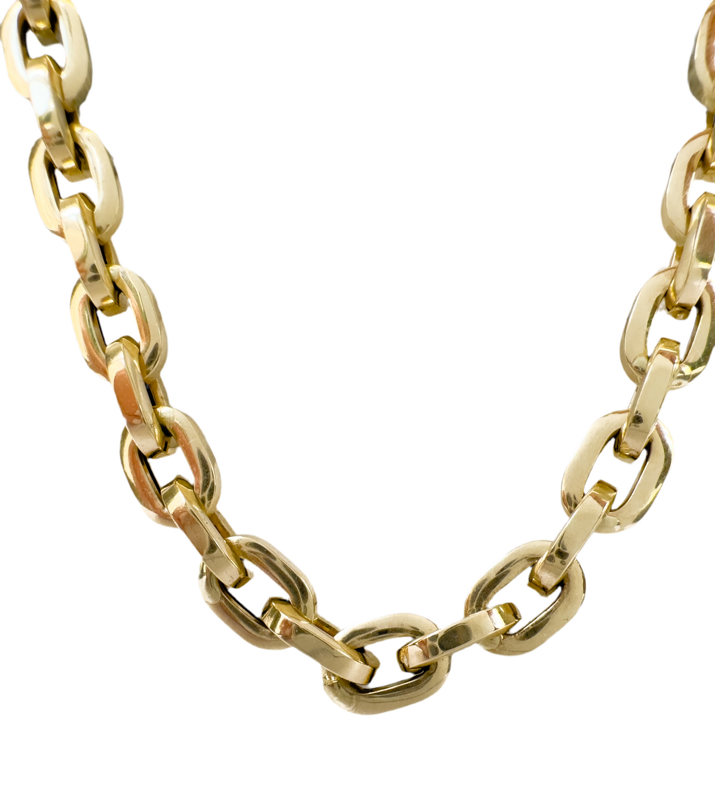 14K Chunky Box Chain Necklace
