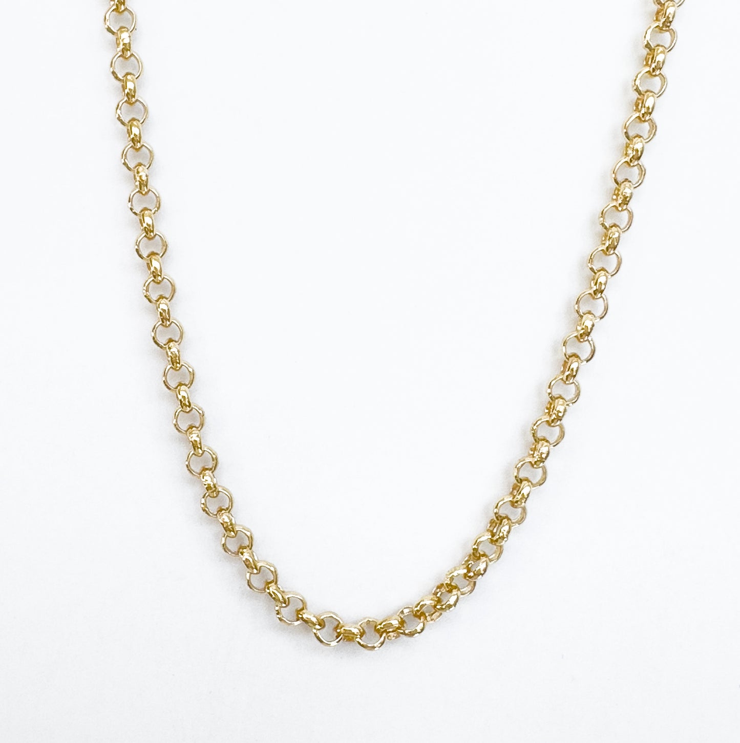 14K Rolo Chain yellow Gold
