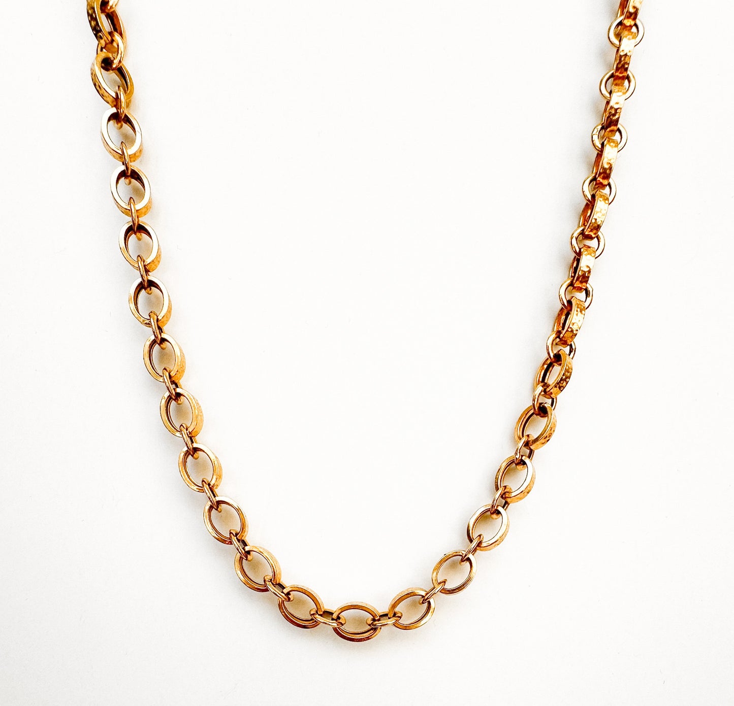 14k Chunky Rolo Link Chain