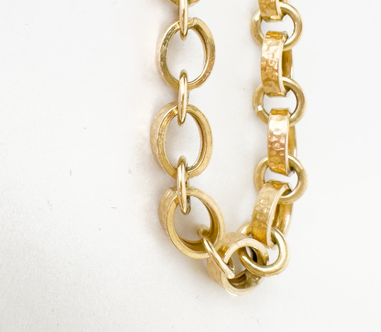 14k Chunky Rolo Link Chain