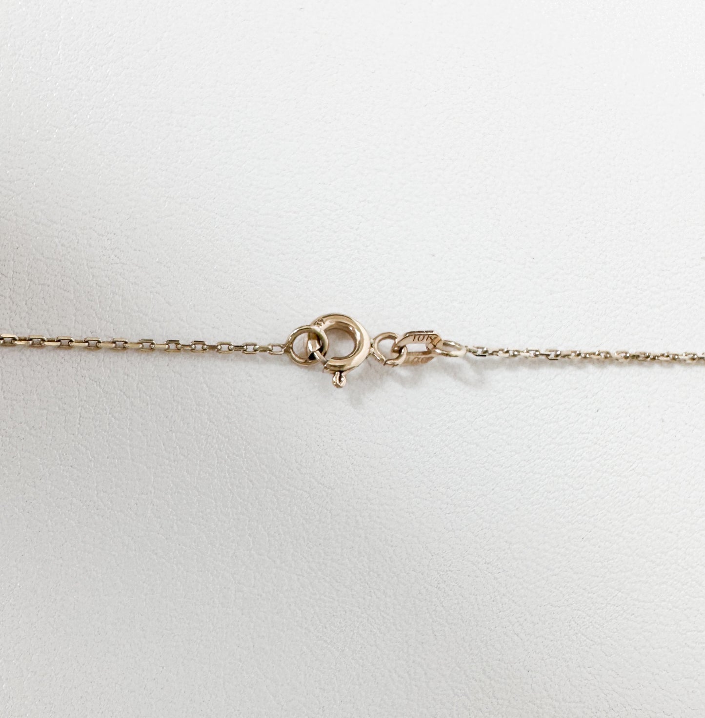 10K Solid Yellow Gold Mini Start Pendant