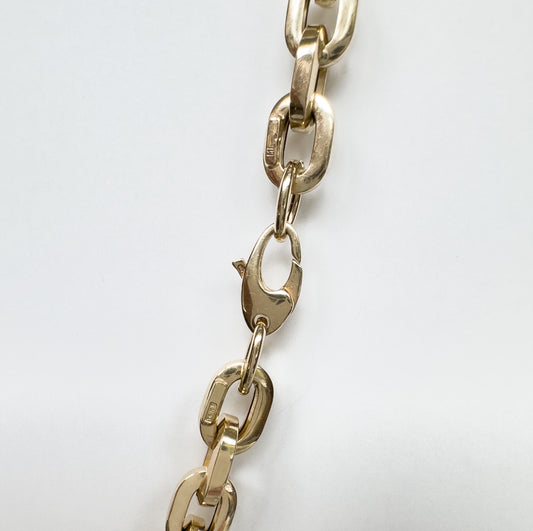 14K Chunky Box Chain Necklace