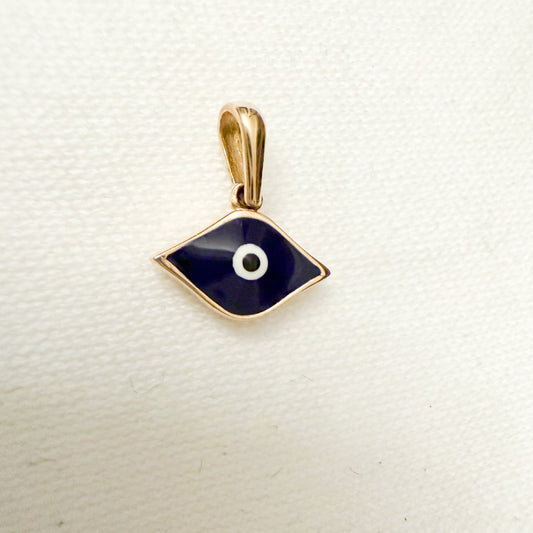 Evil Eye Pendant                            14K Yellow Gold