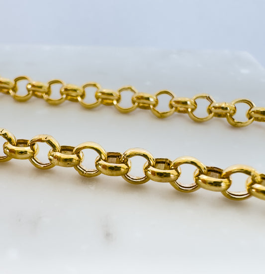 14K Rolo Chain yellow Gold