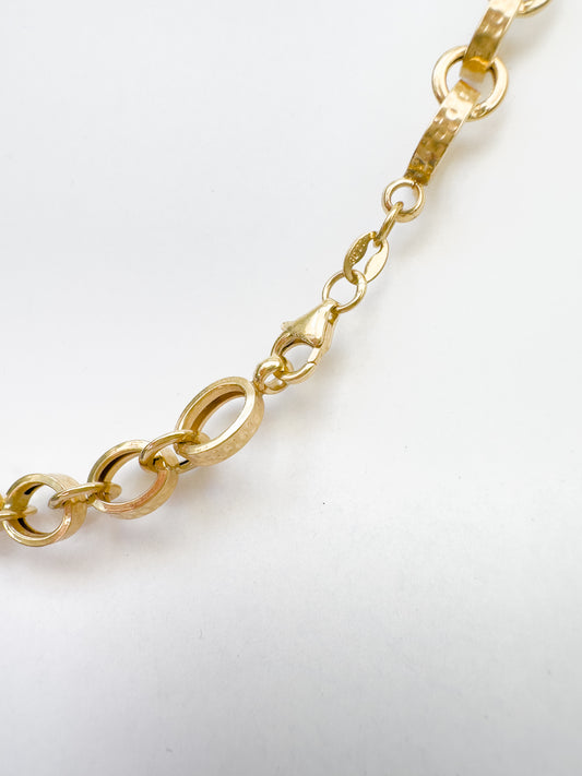 14k Chunky Rolo Link Chain