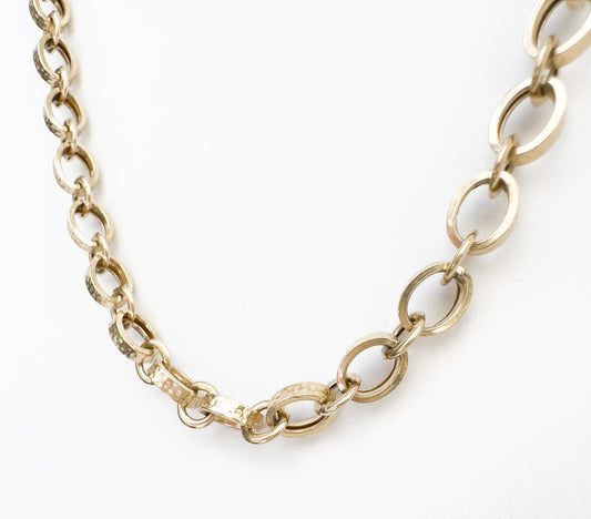 14k Chunky Rolo Link Chain